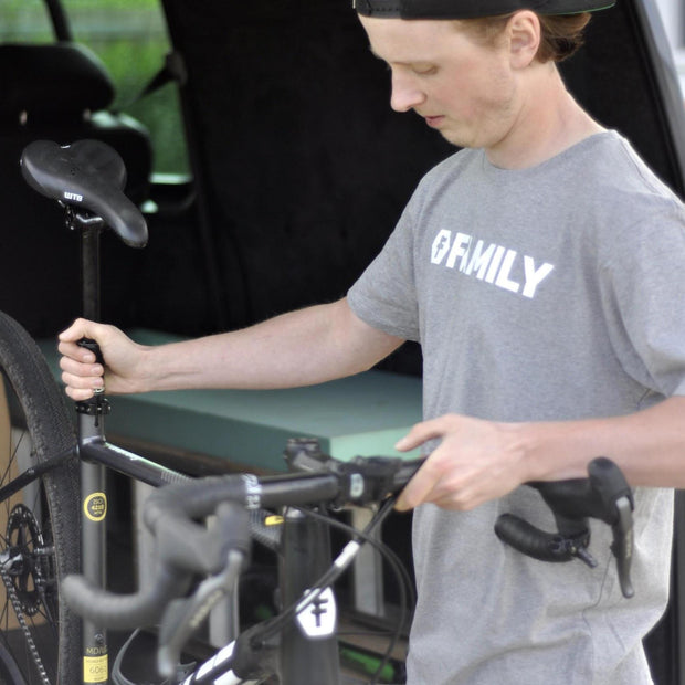 Mens FUSTLE FAMILY SS Lifestyle Tee
