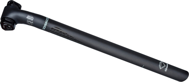 PRO Discover Carbon Seatpost, 31.66mm x 400mm, 20mm Layback, Di2 Outlet, Fustle Bikes Sale Outlet